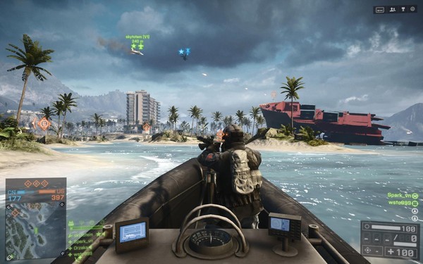Giao diện của game  Battlefield 4