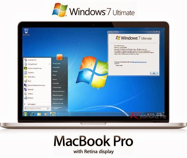 Windows 7 cho Macbook